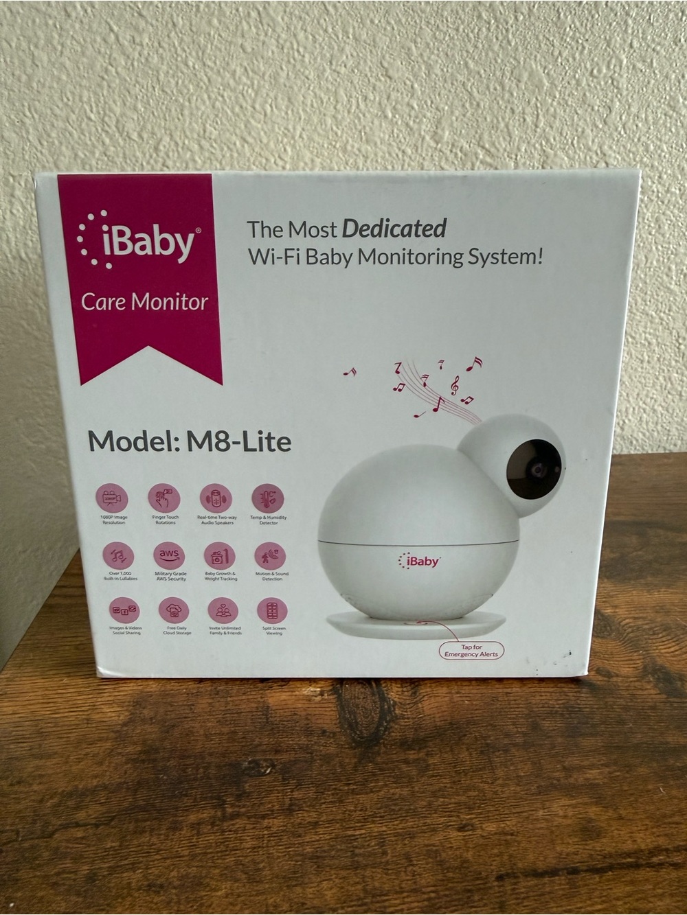 iBaby M8-Lite Wi‑Fi Baby Monitor